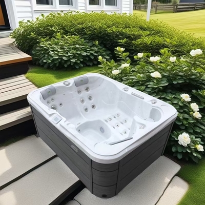 İyi Kalite Akrilik Dış Banyo Küveti Hidro Masaj Spa Havuzu Sauna Sıcak Havuz Havuzu